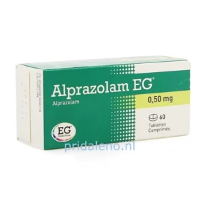 alprazolam benzodiazepine 0.50mg 60st