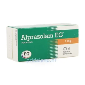 alprazolam benzodiazepine 1mg 60st