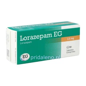 lorazepam benzodiazepine 2.5mg 50st