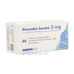 oxycodon pijnstiller 5mg 60st